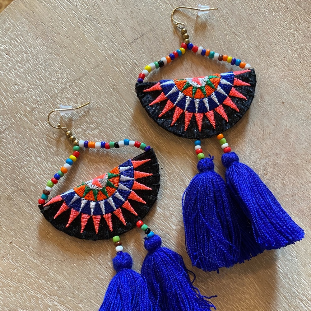 ADORABLE Mexican style earrings from Nordstrom